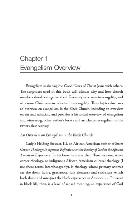 Evangelism: Go Make... (Matt. 28:19); Page 1